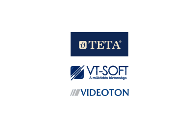 Logo's of Teta acquired VT-Soft from Videoton