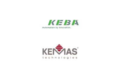 Logo's of KEBA AG acquired Kemas 