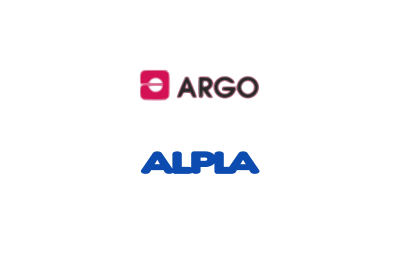 Logo's of The founders' families sold Argo to Alpla