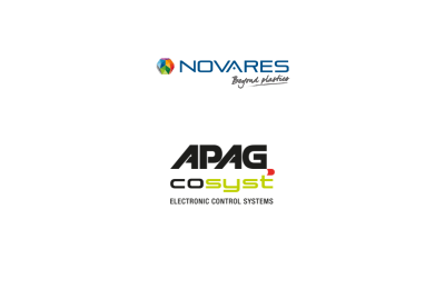 Logo's of Novares acquired a minority stake in APAG Holding AG