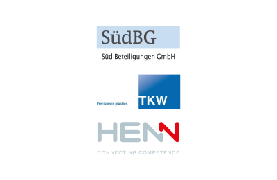 Logo's of SüdBG's addifinity testa sold TKW to Henn