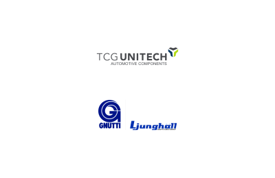 Logo's of The shareholders sold 100% of TCG unitech to Gnutti Carlo