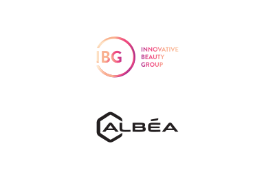 Logo's of The shareholders & founders sold Innovative Beauty Group to Albéa