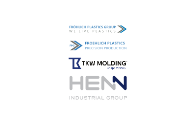 Logo's of Fröhlich Plastics Group sold its Chinese Factory to TKW Molding, member of HENN Group