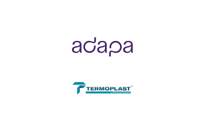 Logo's of adapa acquired Termoplast from the Shareholding Family