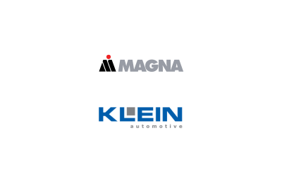 Logo's of Magna acquired Klein Automotive