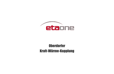 Logo's of Etaone acquired Oberdorfer Kraft-Wärme-Kopplung from the founders