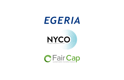 Logo's of Egeria's Clondalkin Group sold NYCO to FairCap