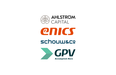 Logo's of Enics and GPV merged into new European electronics giant