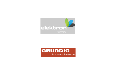 Logo's of The shareholder sold Elektron Systeme and IBP to Grundig Business Systems 