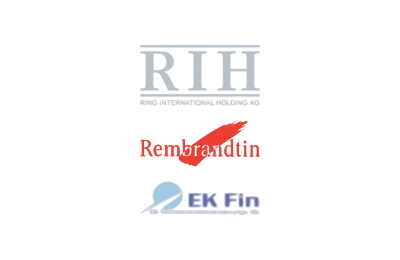 Logo's of RIH acquired Rembrandtin from EK Fin