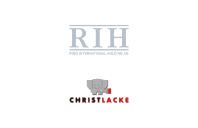 Logo's of RIH acquired Christ Lacke from the owner
