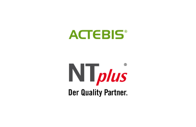 Logo's of Actebis acquired NTPlus from the founder