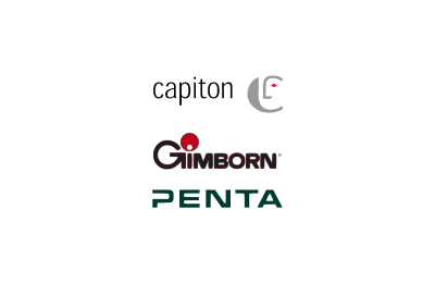 Logo's of Capiton sold Gimborn to Penta Investment