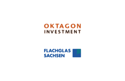 Logo's of Oktagon Investment acquired Flachglas Sachsen from the owner