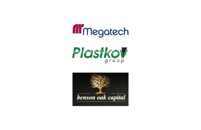 Logo's of Megatech acquired Plastkov Group from Benson Oak