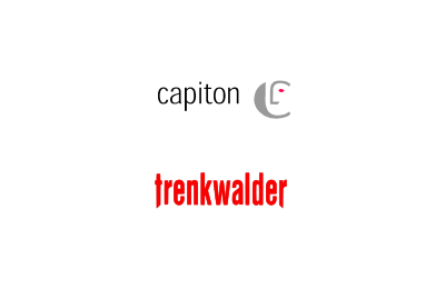 Logo's of Capiton acquired a minority stake in Trenkwalder from the founder