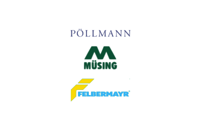 Logo's of Pöllmann sold Müsing to Felbermayr 