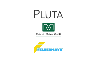 Logo's of Pluta sold Reinhold Meister to Felbermayr 