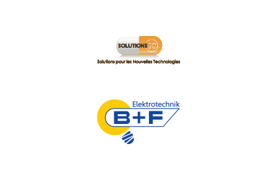 Logo's of Solutions 30 acquired B+F Elektrotechnik from the insolvency administrator