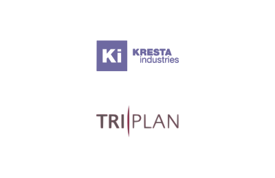 Logo's of Kresta Industries acquired 50,01% in Triplan from Cross Industries
