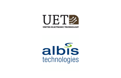 Logo's of UET United Electronic Technology Group acquired Albis Technologies AG from the founders