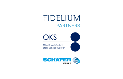 Logo's of Fidelium Partners German private equity sold OKS Otto Knauf GmbH to SCHÄFER Werke GmbH