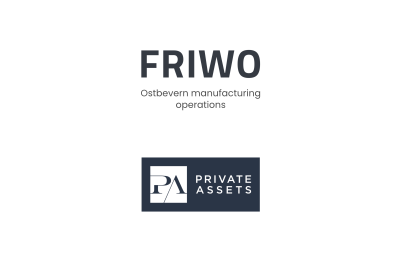 Logo's of FRIWO sold its EMS operations in Ostbevern to Private Assets. 