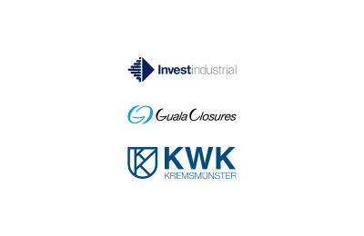 Logo's of The shareholders sold KWK to Investindustrial-backed Guala Closures