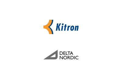 Logo's of Kitron Group acquired 100% shares of DeltaNordic